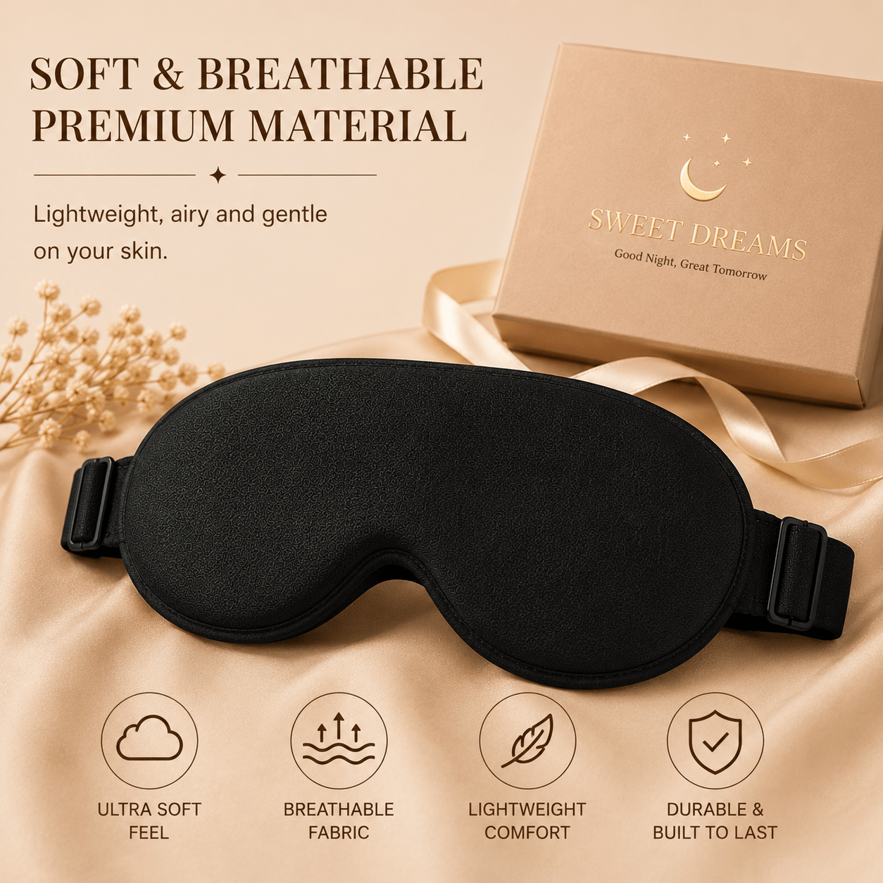 Satin Sleep Mask - Eyra